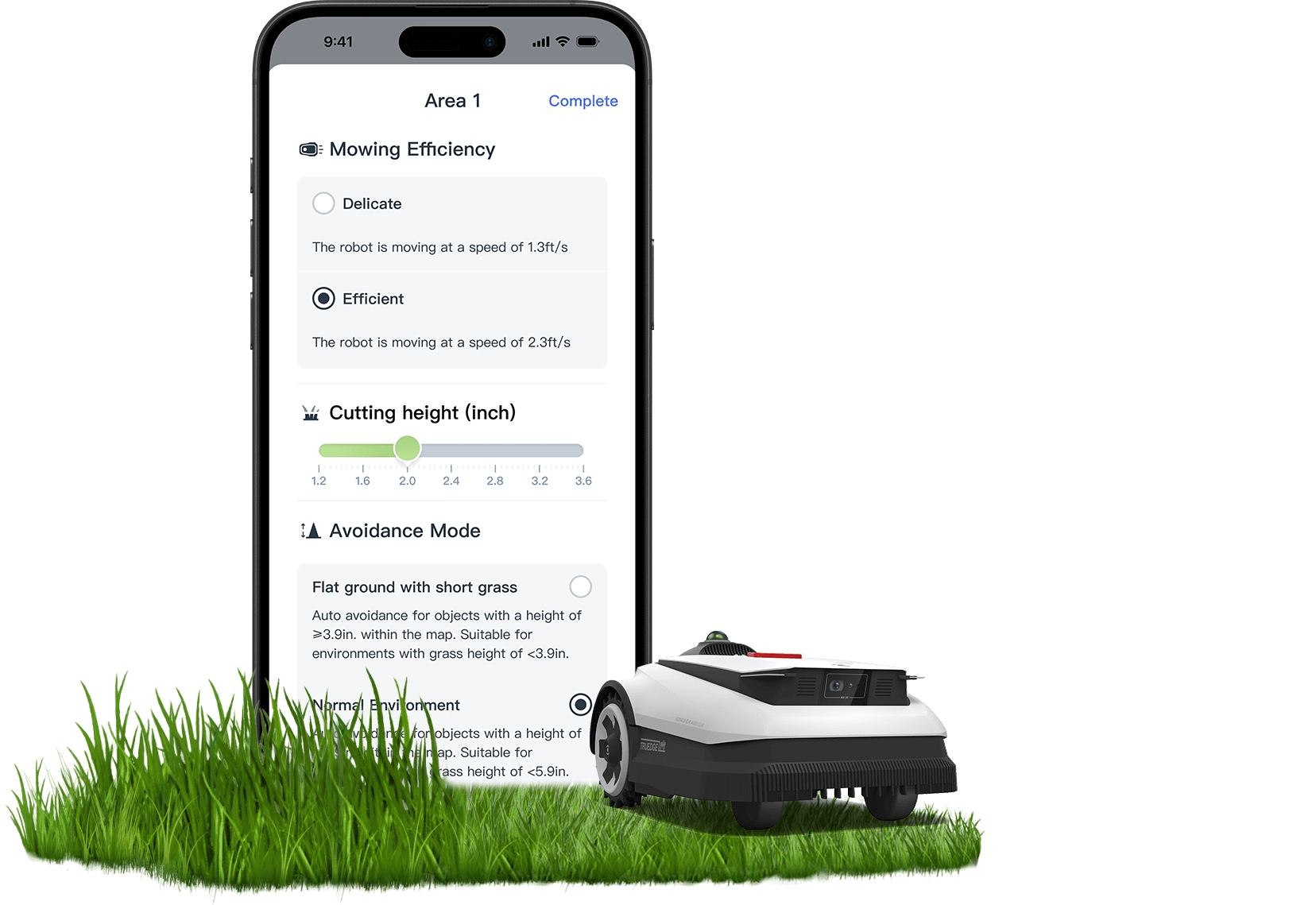CES 2025 Ecovacs robot lawn mower goat