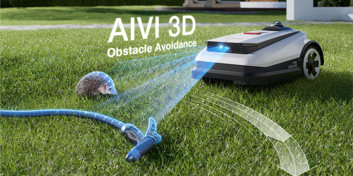 CES 2025 Ecovacs robot lawn mower goat