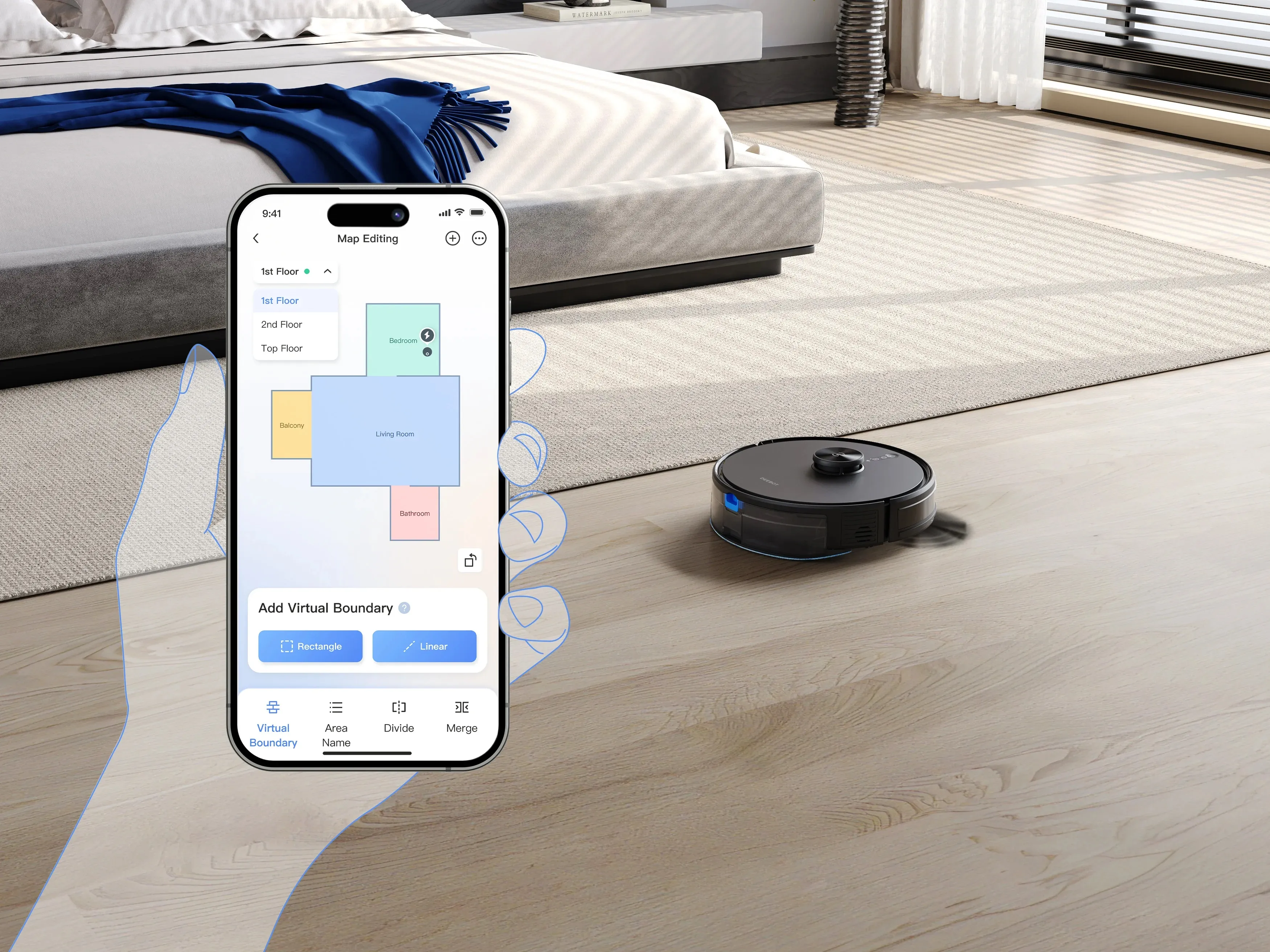 Maps out Your House, Fast and Accurately