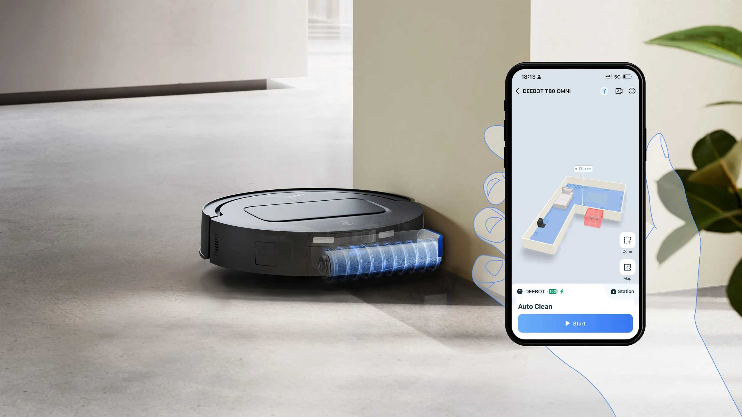 Experience a fully revamped interface and map that effortlessly transitions between 2D and 3D, ensuring an accurate and intuitive representation of your entire home environment.