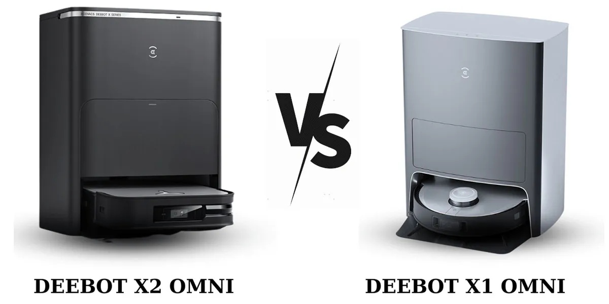 Trova il tuo aspirapolvere robot Ecovacs Deebot X perfetto: X1 Omni vs X2 Omni
